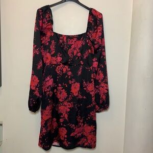 NSR Red and Black Mini Dress Size Small New